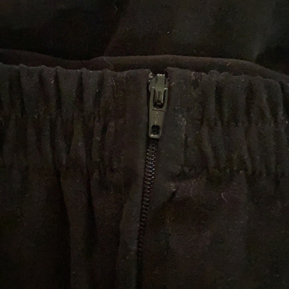 Worthington Black Faux Suede Skirt Set Size 10 - Picture 10 of 10